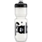 Fabric Gripper Water Bottle Clear Black 750ml