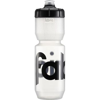 Fabric Gripper Water Bottle Clear Black 750ml