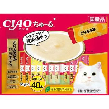 Ciao Churu 40 Pieces Chicken Fillet Variety 560g