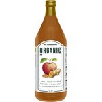 Eat Wholesome Organic Raw Apple Fire Cider Vinegar with Turmeric And Cinnamon 1L