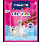 Vitakraft Cat Treat Stick Mini Salmon With Omega 3 10g