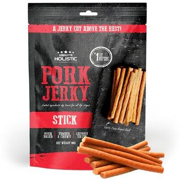 Absolute Holistic Dog Treats Pork Jerky Stick 100g