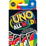 Mattel Uno All Wild Card Game