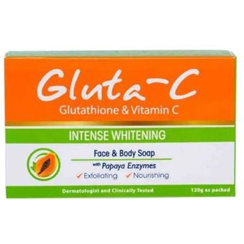 Gluta-C Intense Whitening Papaya Face & Body Soap 120g