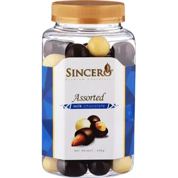 Sincero Milk Chocolate Assorted 450g