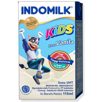 Indomilk Uht Milk Vanilla 115ml