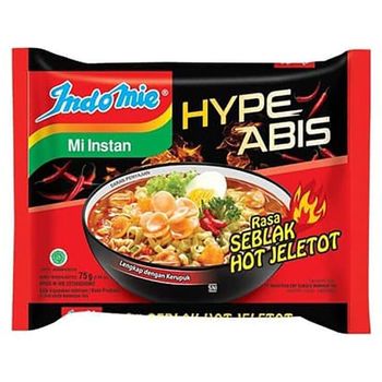 Indomie Mi Kuah Seblak Hot Jeletot 75g