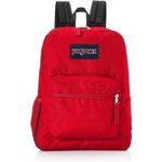 Jansport Cross Town Backpack Red Tape 26l