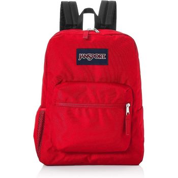 Jansport Cross Town Backpack Red Tape 26l