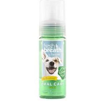 Tropiclean Fresh Breath Mint Foam For Pets 128g Made In Usa