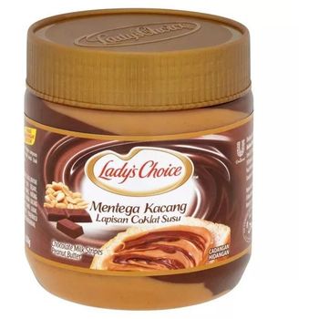 Mentega Kacang Jalur Coklat Pilihan Wanita 170g