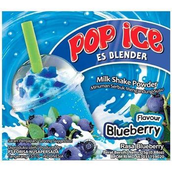 Pop Ice Blueberry 25g