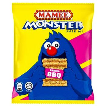 Mamee Monster BBQ 12pcs 25g