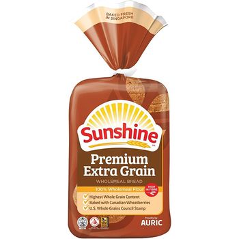 Sunshine Premium Extra Grain Wholemeal Bread 550g