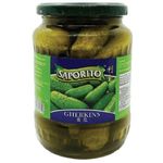Saporito Gherkin Pickle 680g