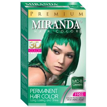 Miranda Hair Color Green MC 11 60g