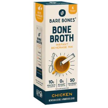 Bare Bones Instant Chicken Bone Broth Beverage Mix 60g
