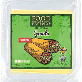 Food For Friends Gouda Sliced 160g