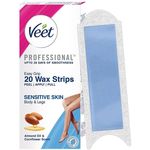 Veet Professional Wax Strips Kit For Sensitive Skin 20pcs