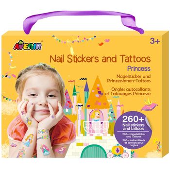 Avenir Nail Stickers And Tattoos Princess