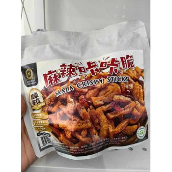 Miao Miao Vegetarian Healthy Snacks Mala Crispy Sticks 100g