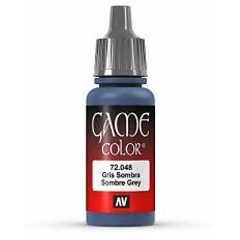 Vallejo Game Color Sombre Grey Paint 17ml