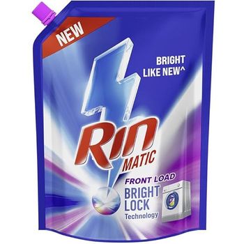 Rin Matic Detergent Liquid Top Load 800ml