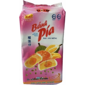 Tan Hue Vien Banh Pia Cake Mung Bean Durian 140g