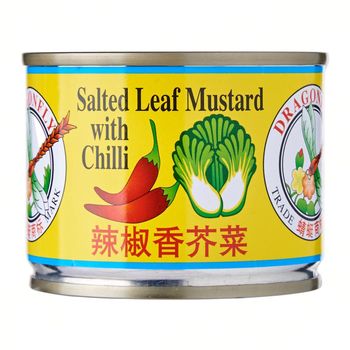 Dragonfly Salted Leaf Mustard with Chilli 142g