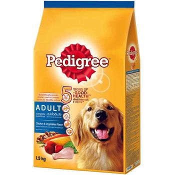 Pedigree Adult Dog Food Chicken and Vegetable Flavor 1.5kg