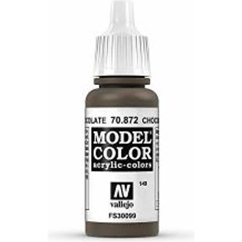 Vallejo Chocolate Brown Paint 17ml