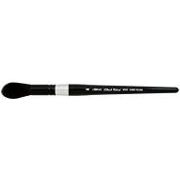 Silver Brush Limited 3025sm Jumbo Round Wash Brush For Watercolor Size Medium Short Handle