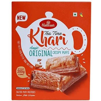 Haldiram's khari classic Orginal Crispy Puffs 200g