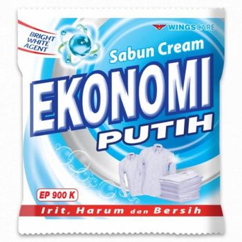 Ekonomi Detergent 900 Cream Putih Ref 380g