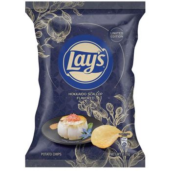 Lay's Hokkaido Scallop Flavored Potato Chips 170g
