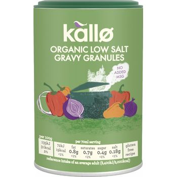 Kallo Organic Low Salt Gravy Granules 160g