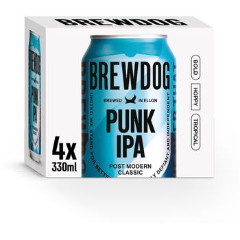 BrewDog Punk Post Modern Classic IPA 4pcs 330ml