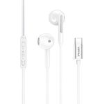 Vipfan M11 Type C Wired In-Ear Headphones White