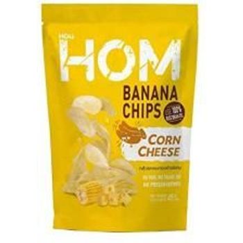 Hom Banana Chips Corn Cheese Flavour 45g