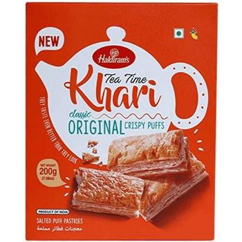 Haldiram's khari classic Orginal Crispy Puffs 200g