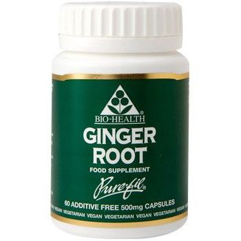 Bio-Health - Gut & Digestion, Ginger Root 500mg (60 capsules) | BB: Dec 26