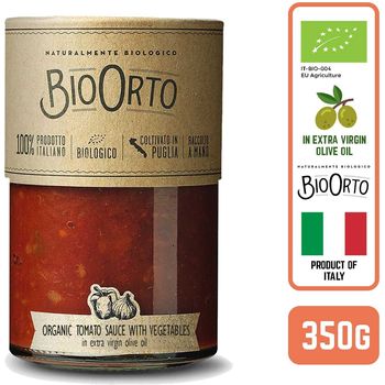 BioOrto Organic Pasta Sauce Ortolana with Vegetables 350g