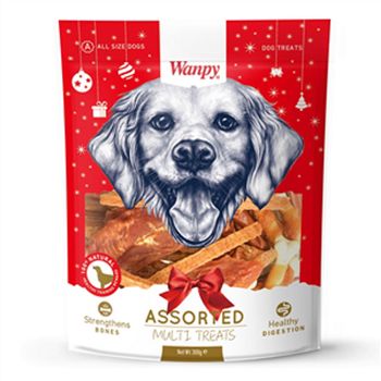 Wanpy Dog Christmas Multi Pak 300g