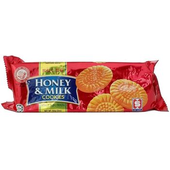 Hup Seng Cap Ping Pong Honey And Milk Cookies 84g