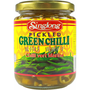 Sing Long Pickled Green Chilli 200g
