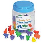 Learning Resources Friendly Farm Animal Counters Set of 72