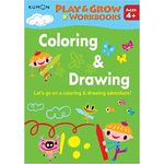 Kumon Play And Grow Workbooks Colouring And Drawing