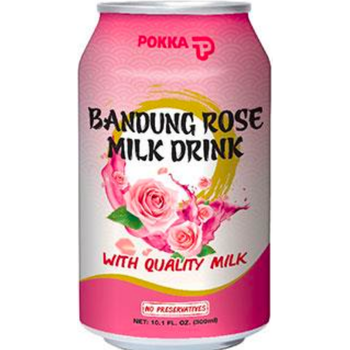 Pokka Bandung Rose Milk Drink 300ml