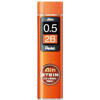 Pentel Ain Stein Pencil Lead 40's 0.5mm 2B
