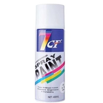 7CF Spray Paint White 400ml